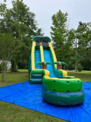 283433915 318000227160884 8582011609647937739 n 1674741610 23ft Tropical Screamer Waterslide with Landing