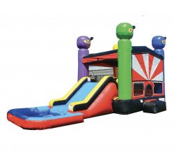 Ninja Warrior Bounce House Combo