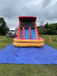 IMG 5957 1705617761 24ft Fire and Ice Dual Lane Waterslide w/Pool