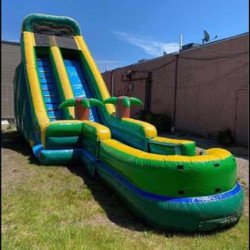 tropical20screamer 1705617612 23ft Tropical Screamer Waterslide with Landing